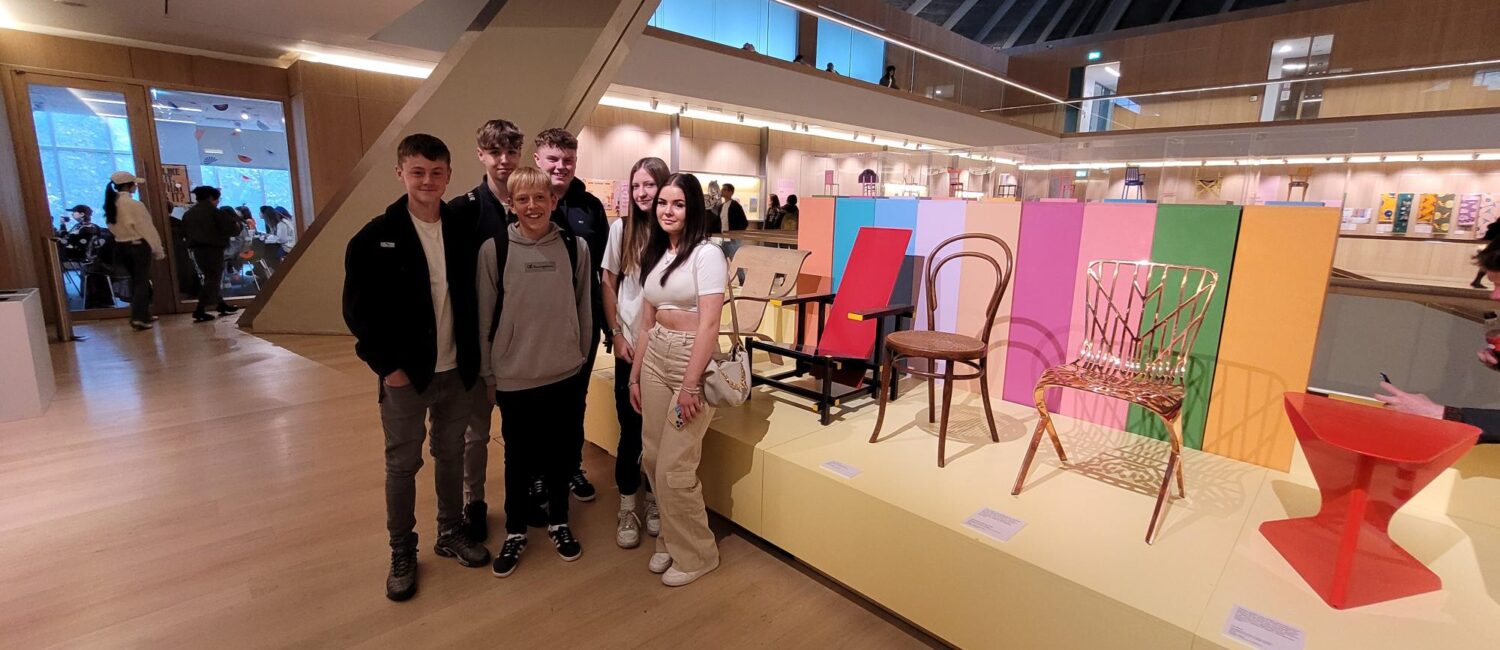Year 10 Design Students Visit the Young Furniture Makers Exhibition
