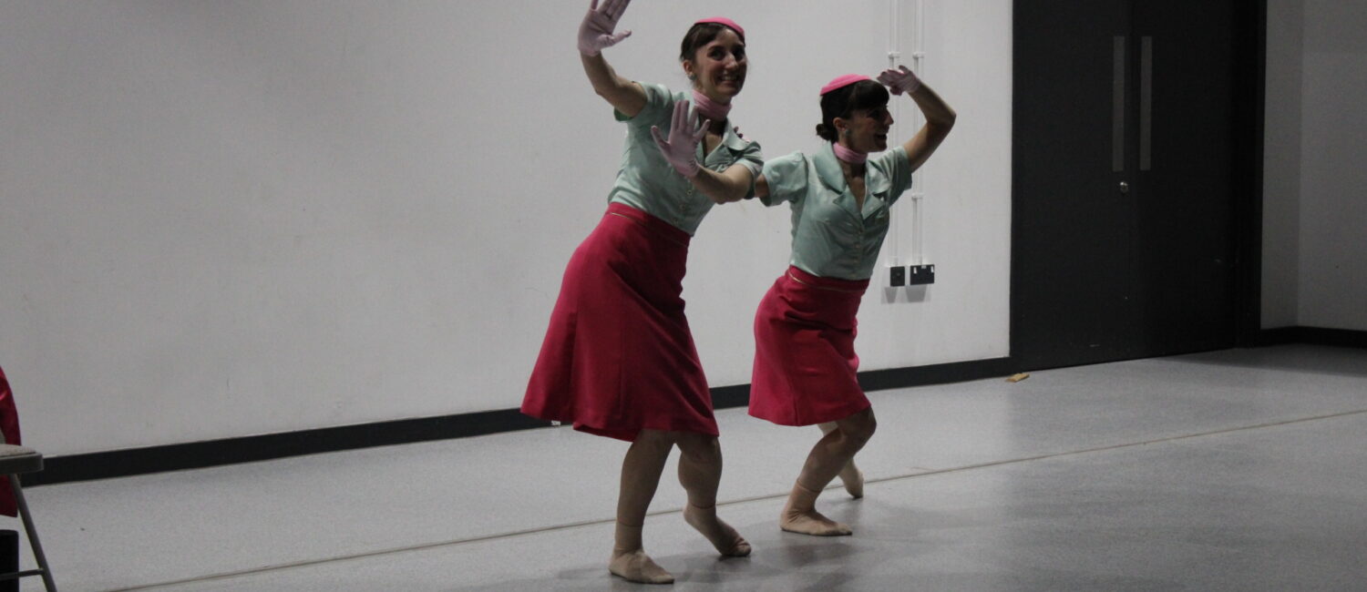 Dance Theatre Duo ACCA Visit Stowmarket High School
