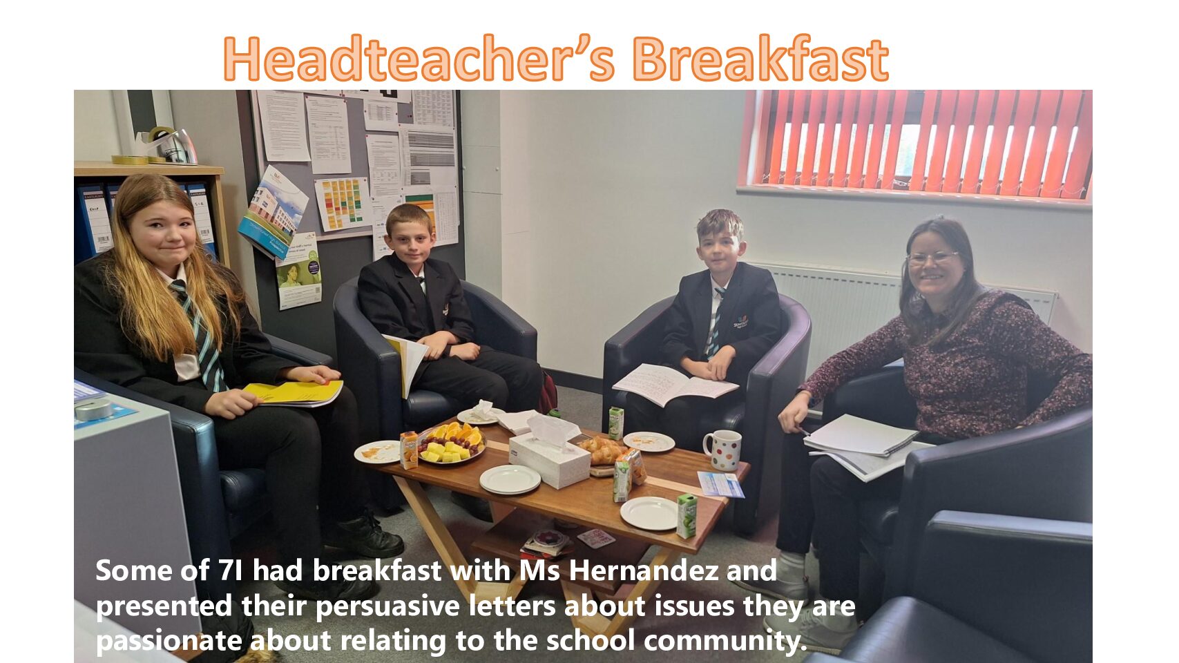 Headteacher’s Breakfast