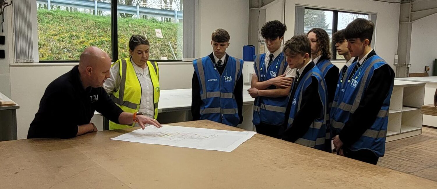 Year 10 Students Visit TMJ Interiors